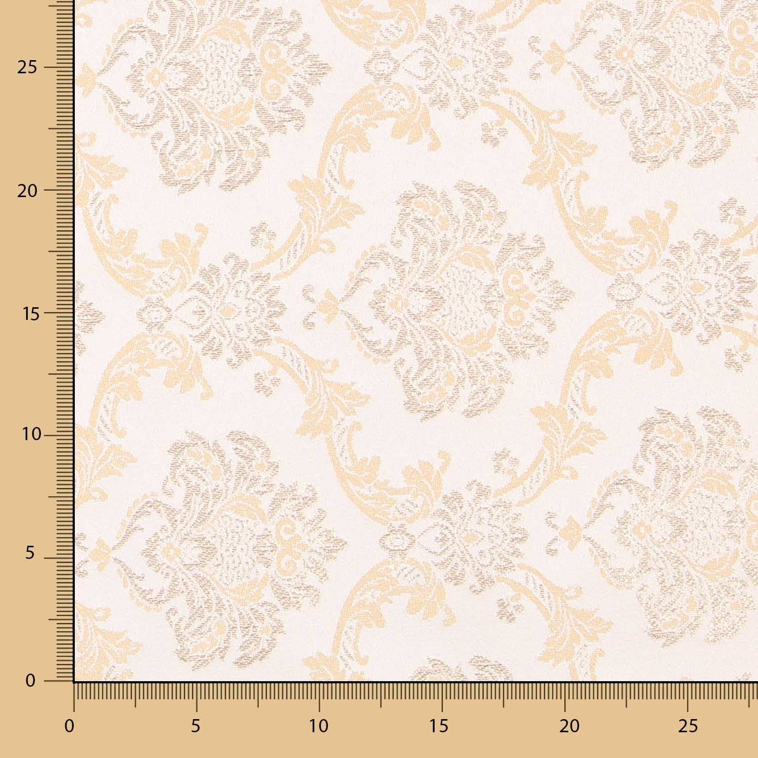 Jacquard Damasco Lúrex Oro - Ribes y Casals