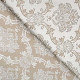 Jacquard Damasco Lúrex Visón - Ribes y Casals