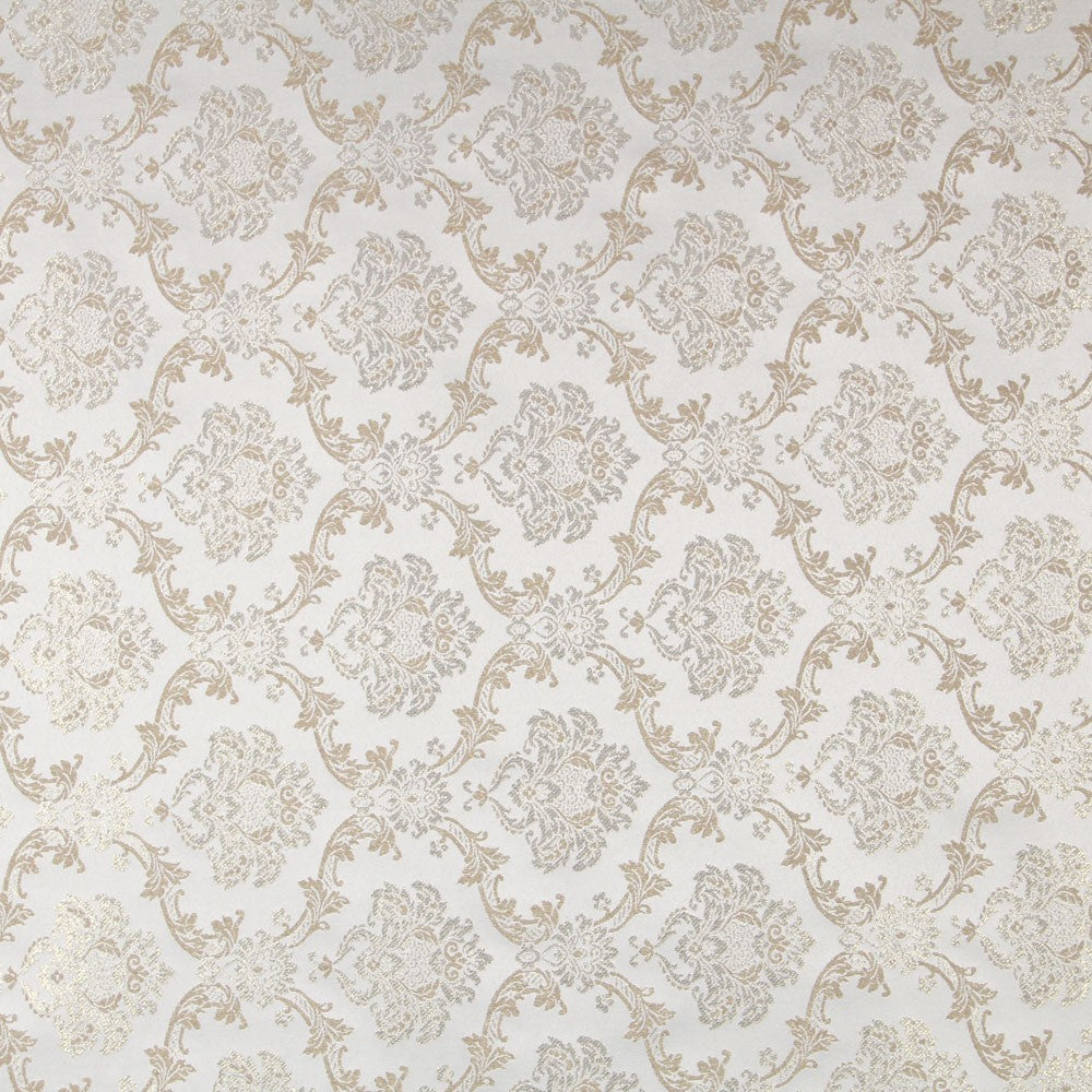 Jacquard Damasco Lúrex Visón - Ribes y Casals