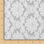 Jacquard Damasco Plateado - Ribes y Casals