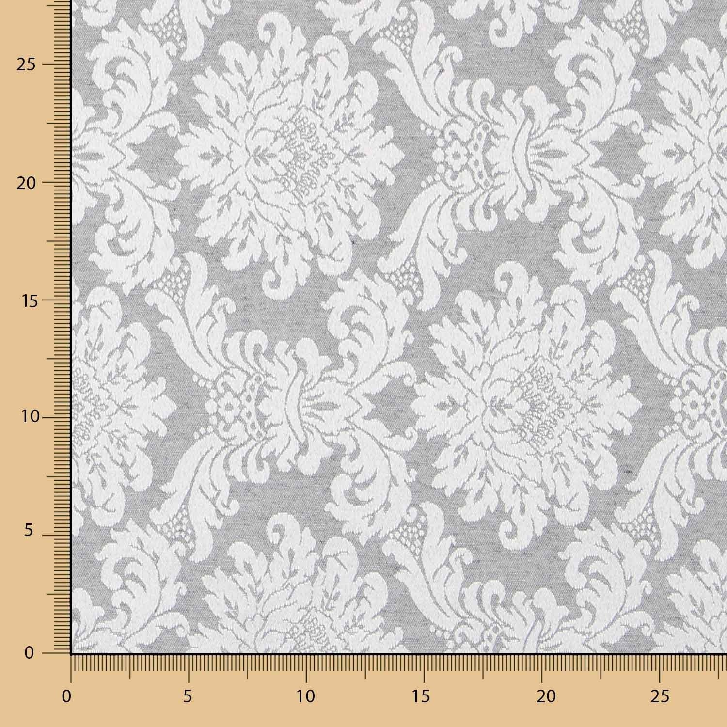 Jacquard Damasco Plateado - Ribes y Casals