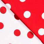 Jacquard Dos Caras Lunar Rojo - Ribes y Casals