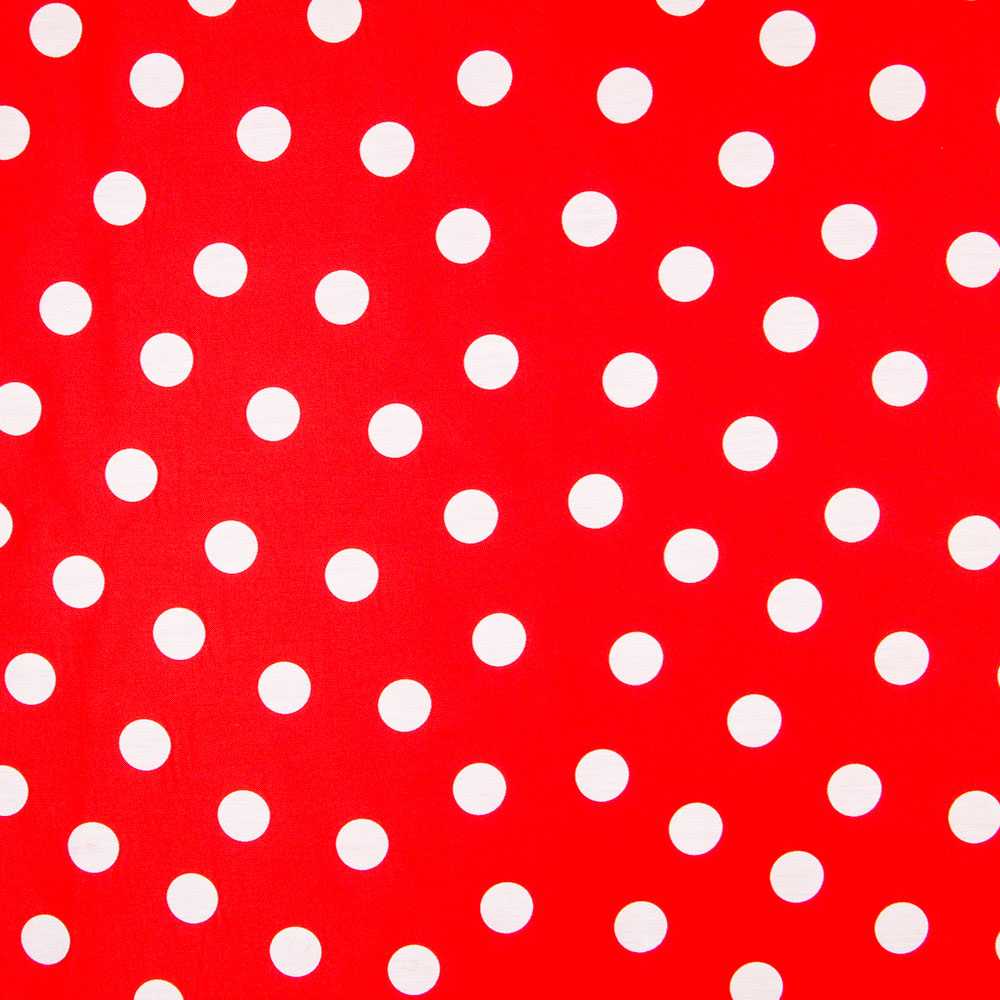 Jacquard Dos Caras Lunar Rojo - Ribes y Casals