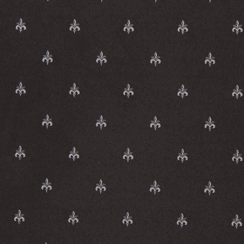 Jacquard Flor De Lis Negro - Ribes y Casals