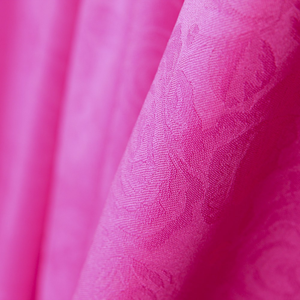 Jacquard Floral Fucsia - Ribes y Casals