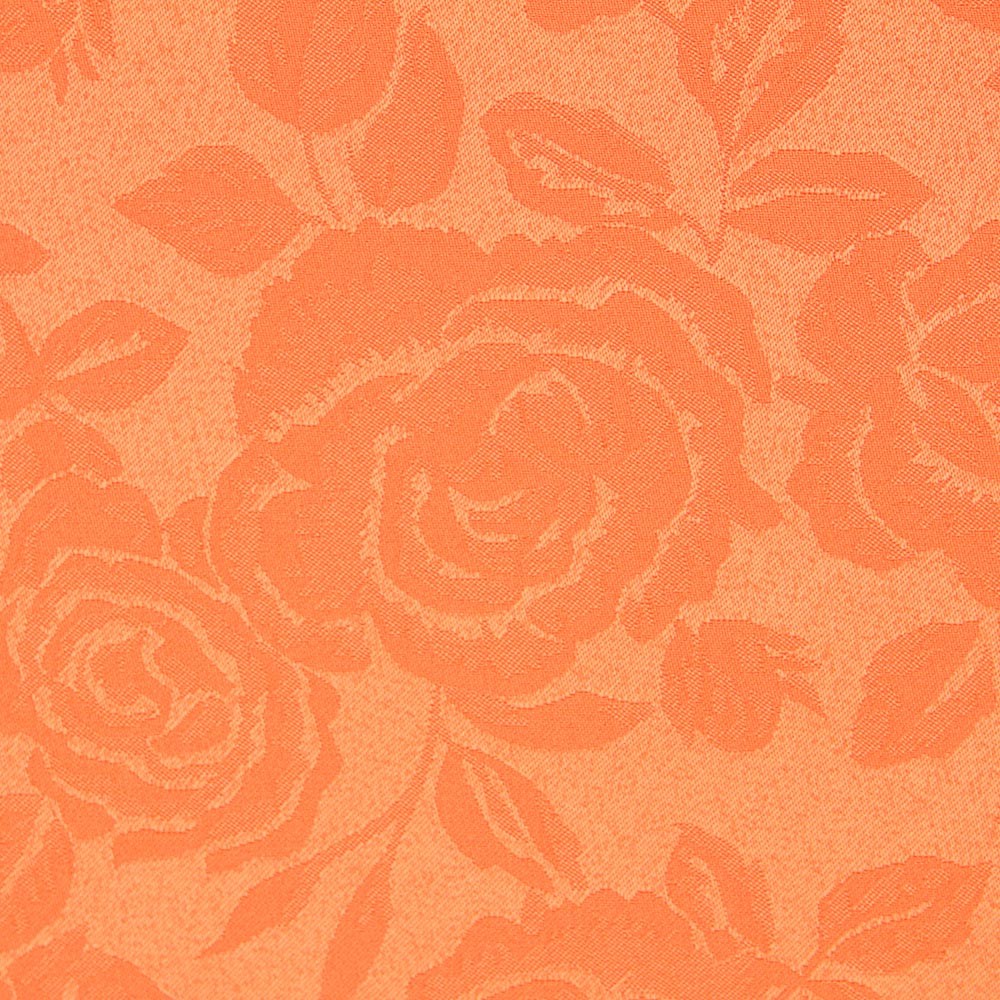 Jacquard Floral Mandarina - Ribes y Casals