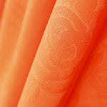 Jacquard Floral Mandarina - Ribes y Casals