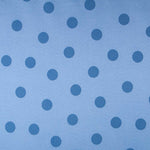 Jacquard Lunares Azul 3cm - Ribes y Casals