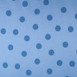 Jacquard Lunares Azul 3cm - Ribes y Casals