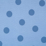 Jacquard Lunares Azul 3cm - Ribes y Casals