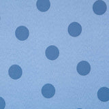 Jacquard Lunares Azul 3cm - Ribes y Casals