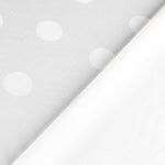 Jacquard Lunares Crudo 3cm - Ribes y Casals