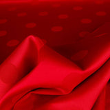 Jacquard Lunares Rojo 3cm - Ribes y Casals