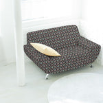 Jacquard Lurex Boquet Negro - Ribes y Casals