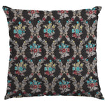 Jacquard Lurex Boquet Negro - Ribes y Casals