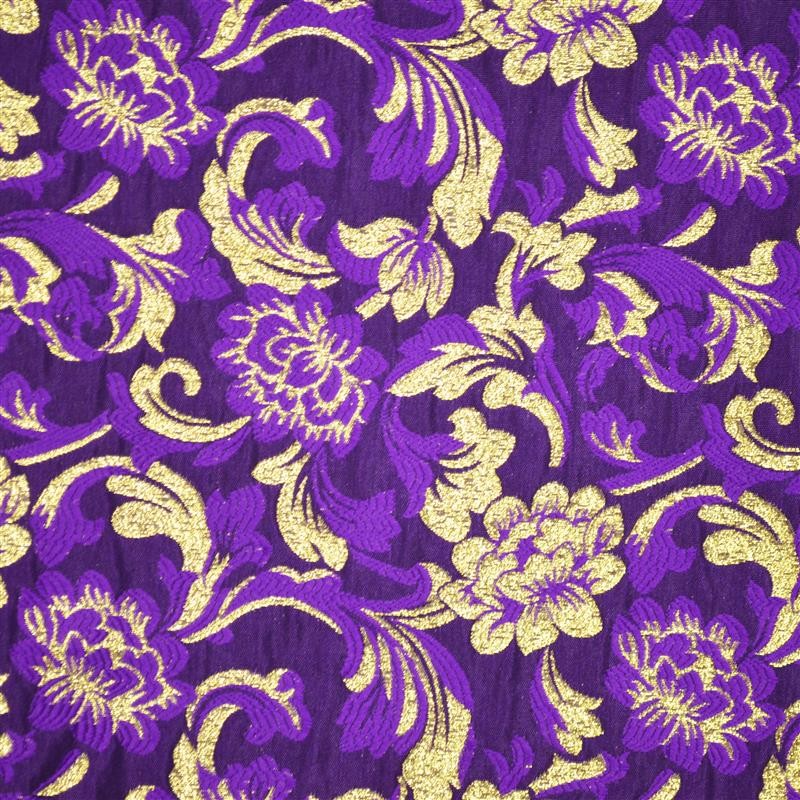 Jacquard Lúrex Lila - Ribes y Casals