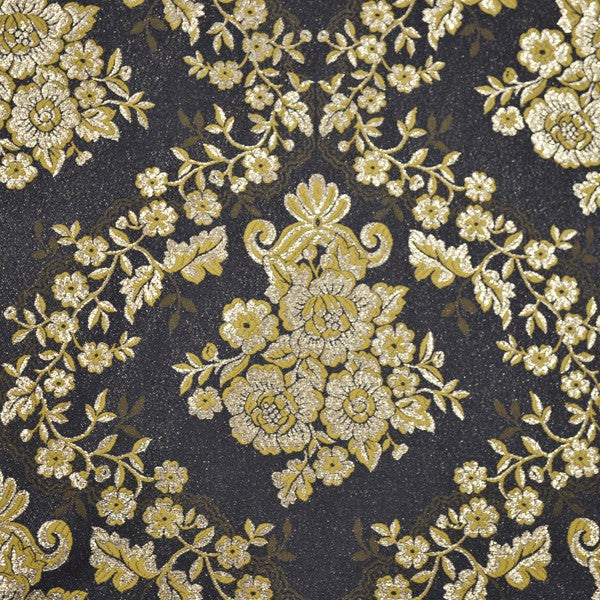 Jacquard Negro Dorado - Ribes y Casals