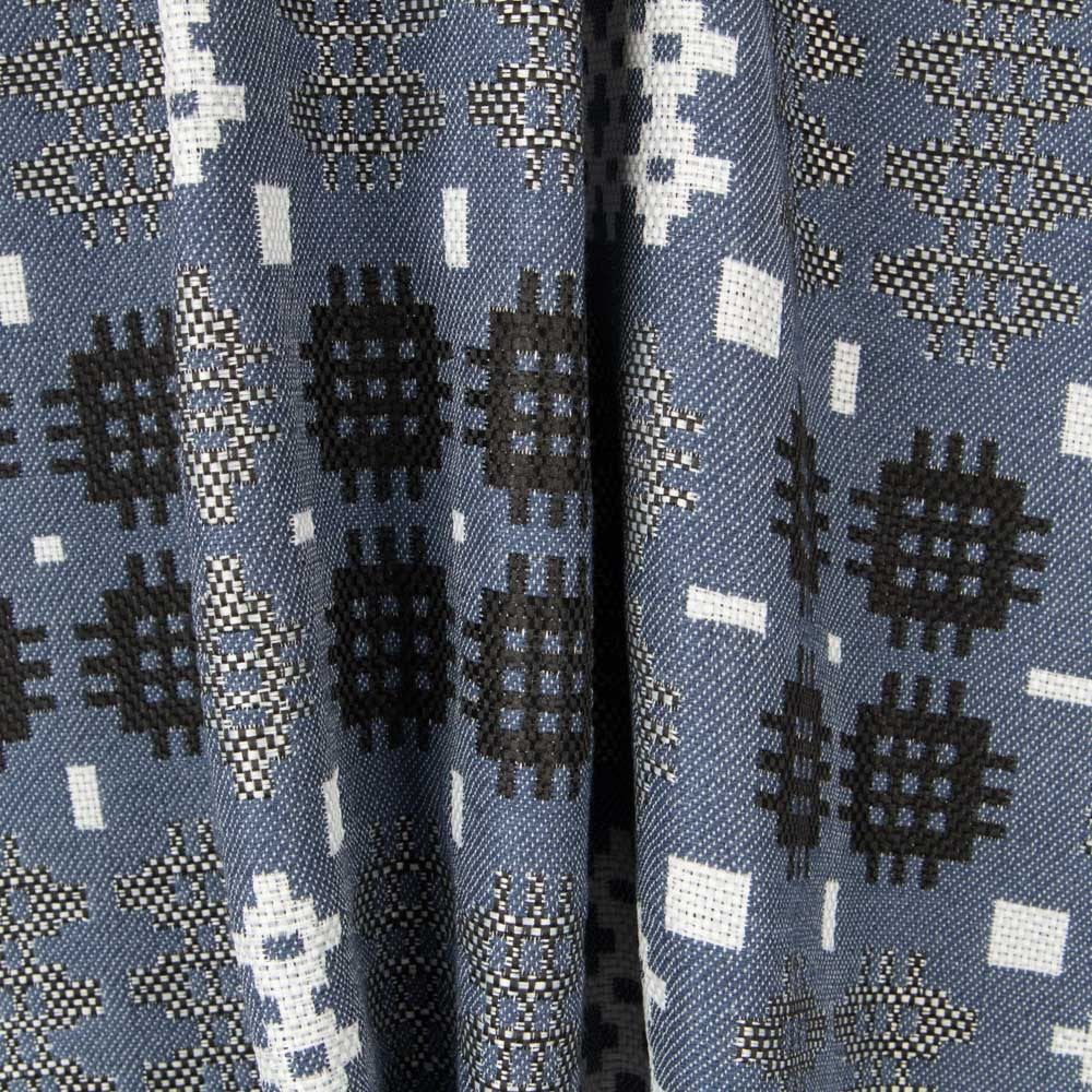 Jacquard Tapicería Inutt Azul - Ribes y Casals