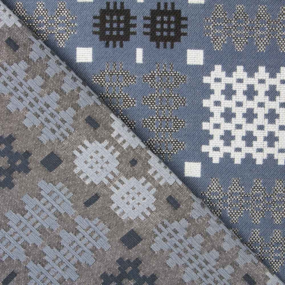 Jacquard Tapicería Inutt Azul - Ribes y Casals
