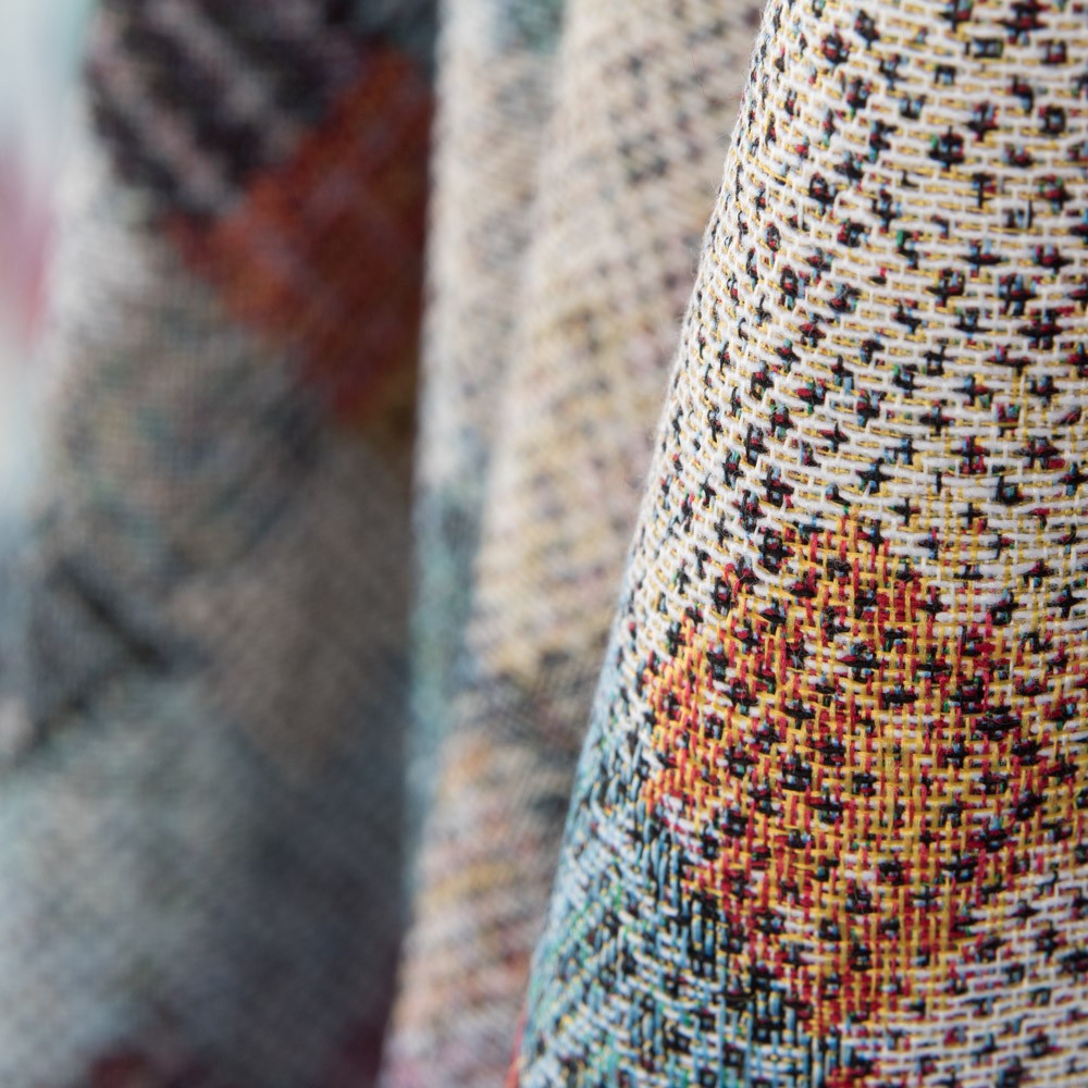 Jacquard Tapicería Kunzite Multicolor - Ribes y Casals