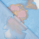 Brocado Kimono Azul Celeste - Ribes y Casals