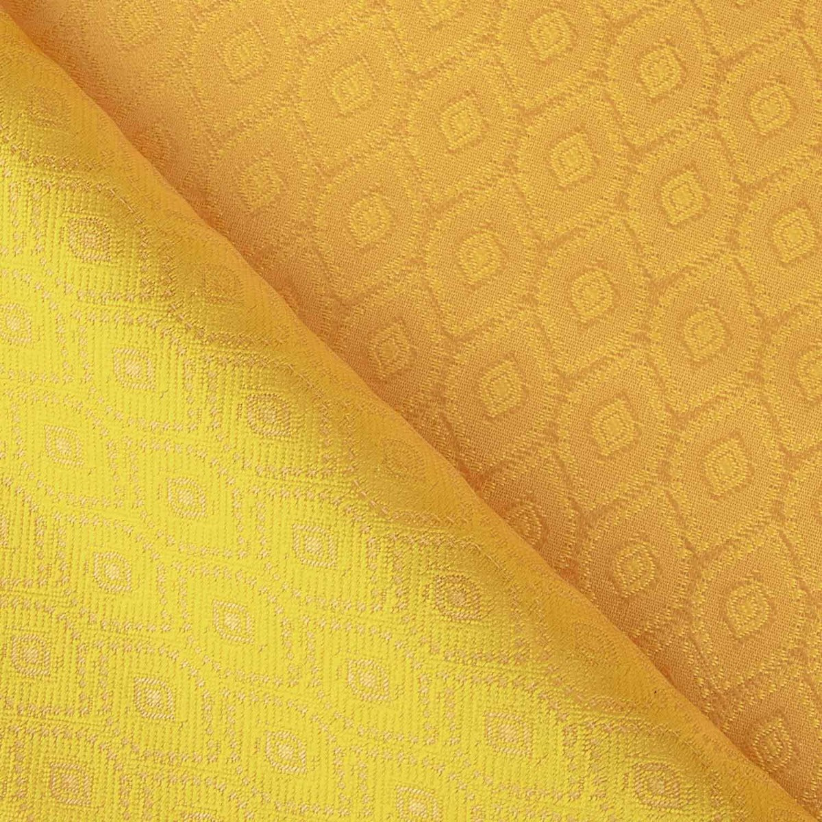 Jacquard Bicolor Rombos Amarillo - Ribes y Casals