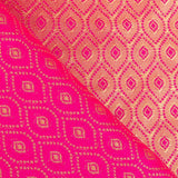 Jacquard Bicolor Rombos Fucsia - Ribes y Casals