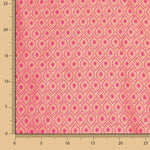 Jacquard Bicolor Rombos Fucsia - Ribes y Casals