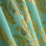 Jacquard Brocado Florencia Azul y Dorado - Ribes y Casals