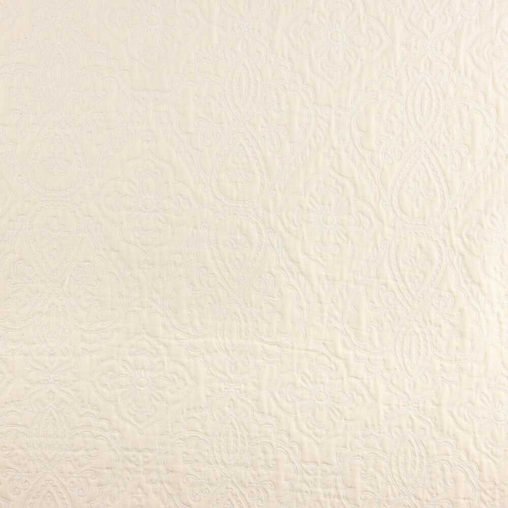 Jacquard Geométrico Crudo - Ribes y Casals