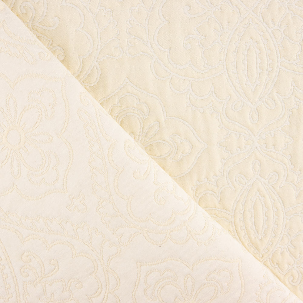 Jacquard Geométrico Crudo - Ribes y Casals