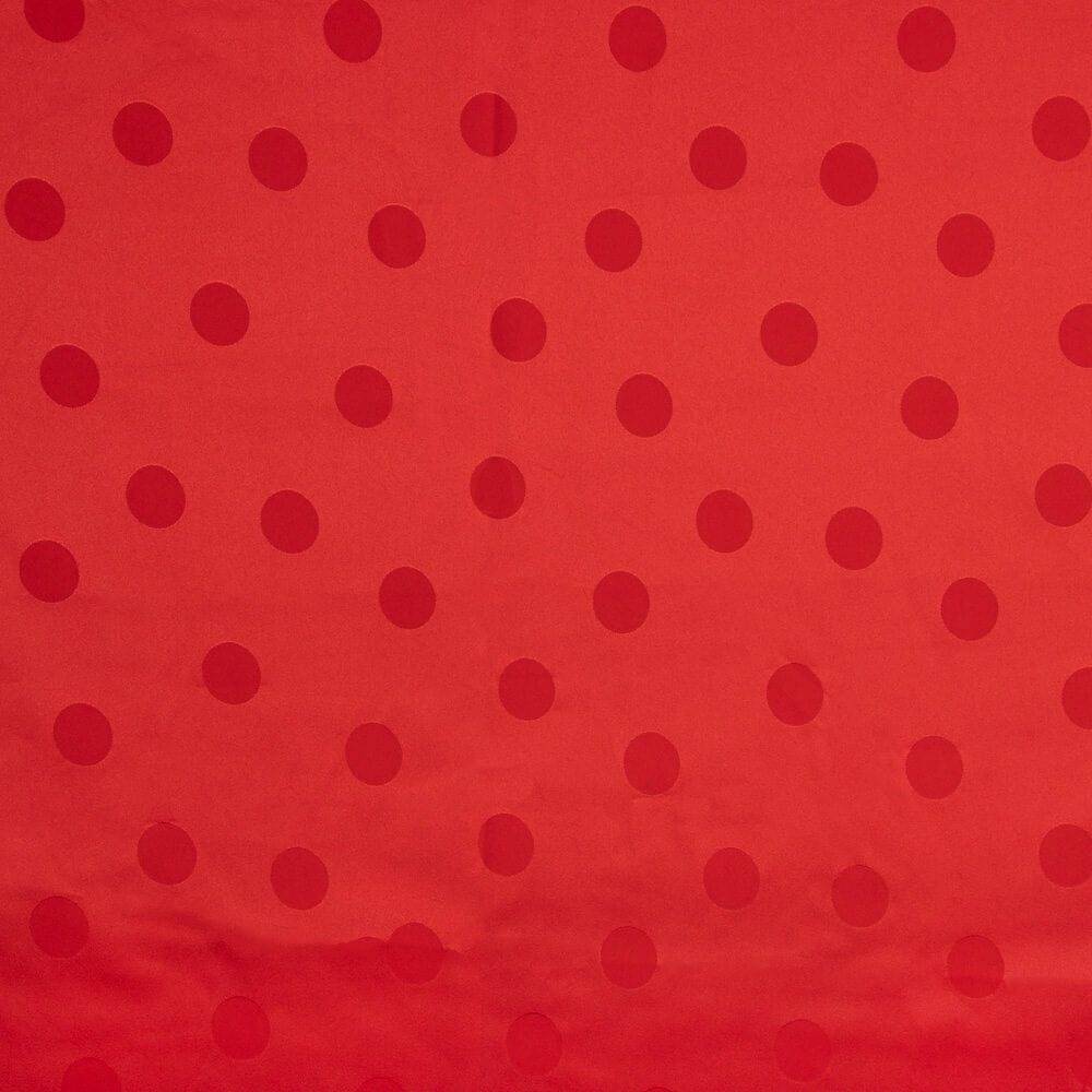 Jacquard Lunar 3cm Rojo - Ribes y Casals