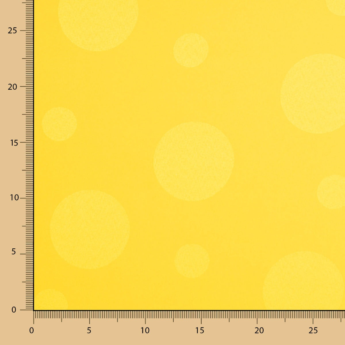 Jacquard Lunares Amarillo - Ribes y Casals