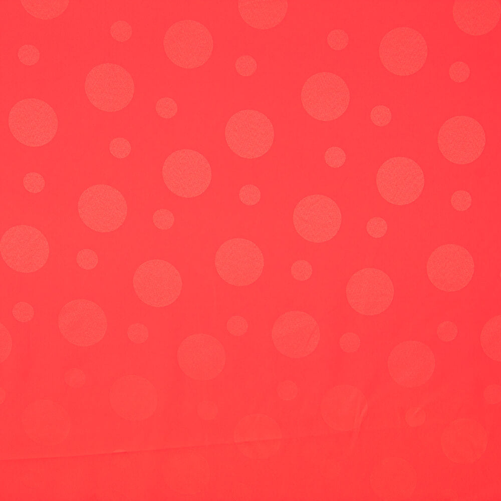 Jacquard Lunares Coral - Ribes y Casals