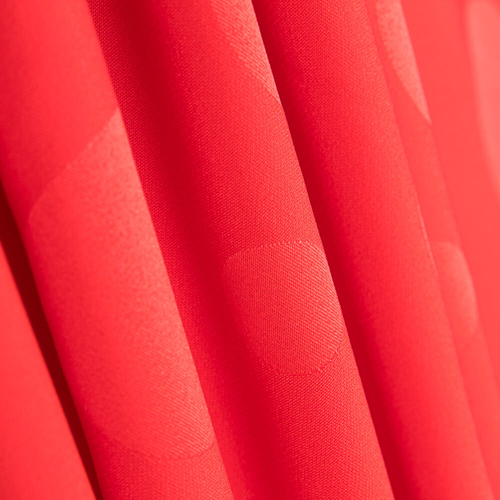 Jacquard Lunares Coral - Ribes y Casals