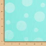 Jacquard Lunares Turquesa - Ribes y Casals