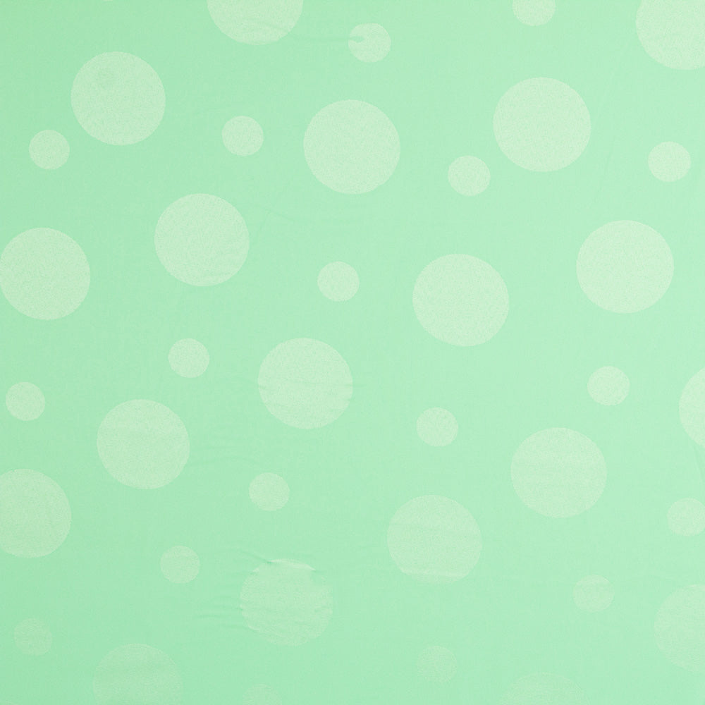 Jacquard Lunares Verde Menta - Ribes y Casals