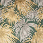 Jacquard Tapicería Lurex Palma Verde - Ribes y Casals