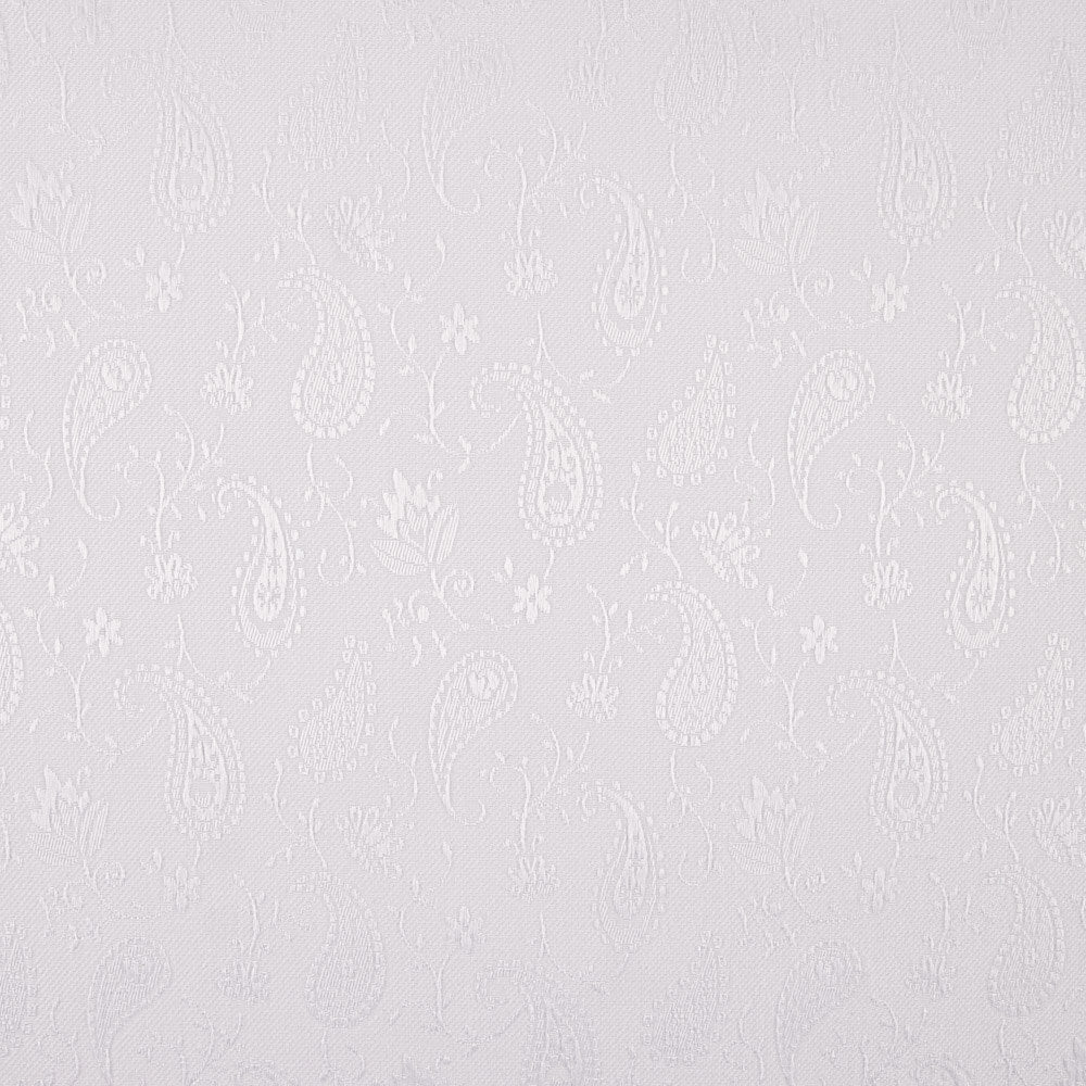 Jacquard Piqué Cachemire Blanco - Ribes y Casals