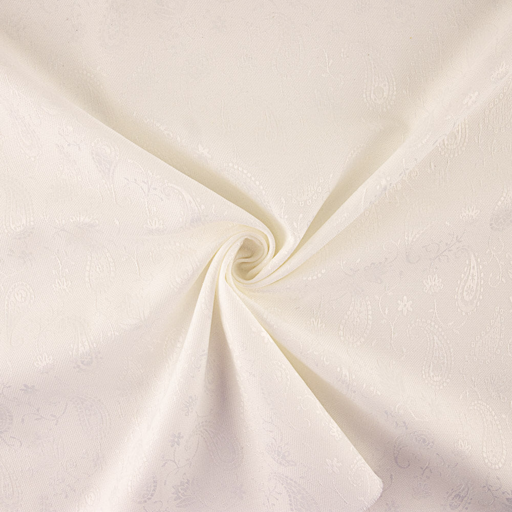 Jacquard Piqué Cachemire Crudo - Ribes y Casals