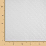 Jacquard Piqué Escamas Blanco - Ribes y Casals