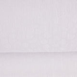 Jacquard Piqué Flores Blanco - Ribes y Casals