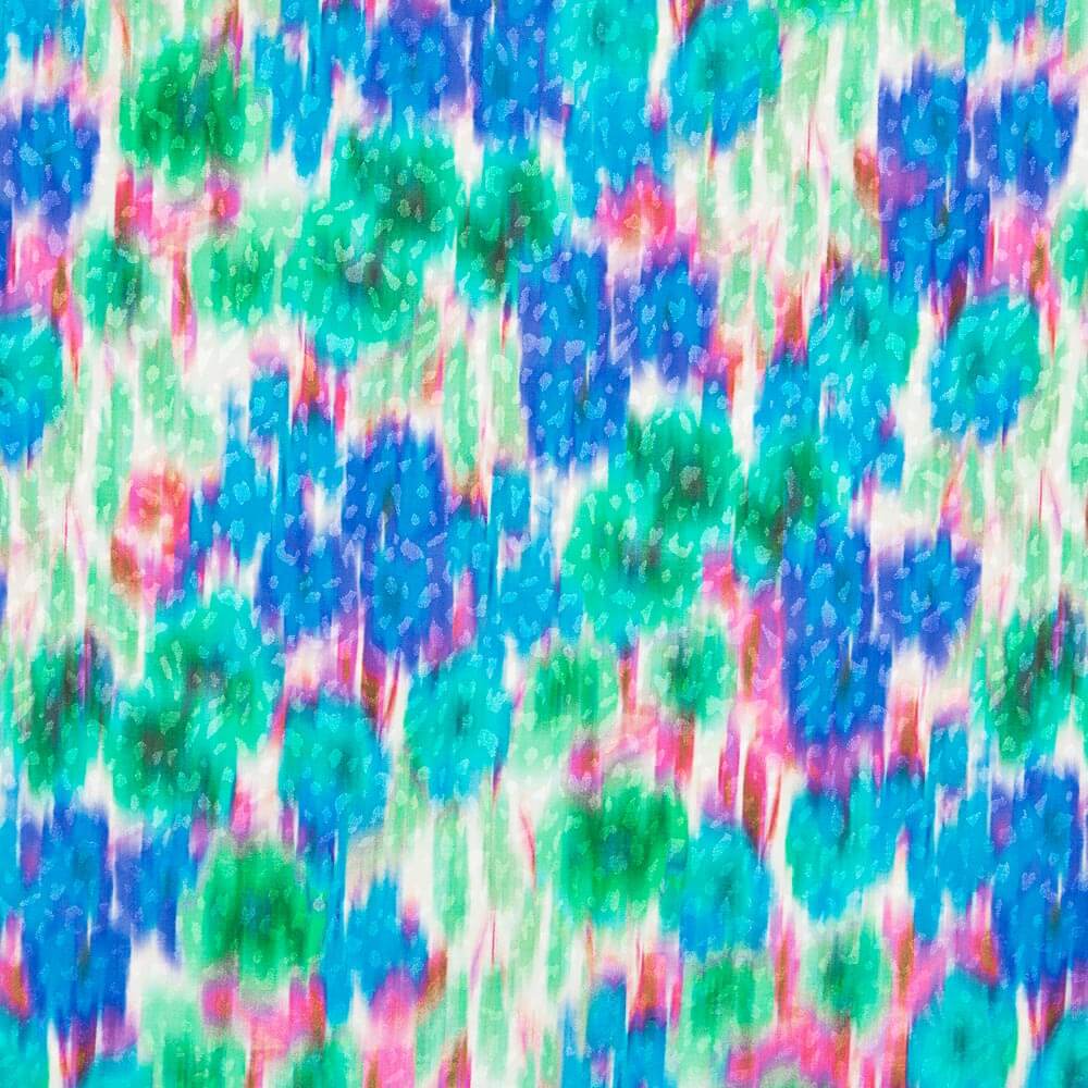 Jacquard Poliéster Cascada Azul - Ribes y Casals