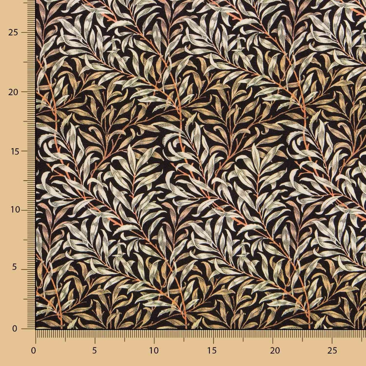 Jacquard Poliéster Hojas - Ribes y Casals