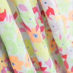 Jacquard Poliéster Jardín Azul - Ribes y Casals