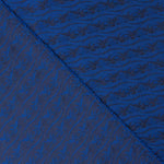 Jacquard Poliéster Azul – Negro - Ribes y Casals