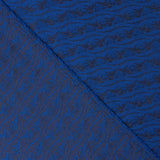 Jacquard Poliéster Azul – Negro - Ribes y Casals