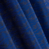 Jacquard Poliéster Azul – Negro - Ribes y Casals