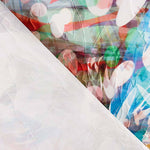 Jacquard Rebrodé Flores Grana Lunar - Ribes y Casals