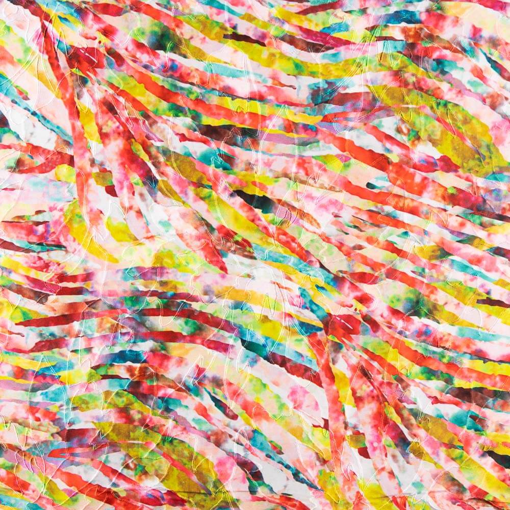 Jacquard Rebrodé Raya Naranja - Ribes y Casals